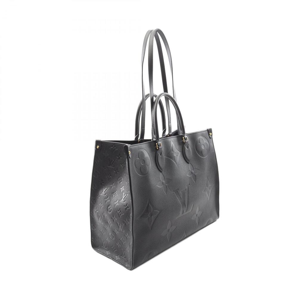 Louis Vuitton Bag Empreinte Leather Black OnTheGo Tote Monogram